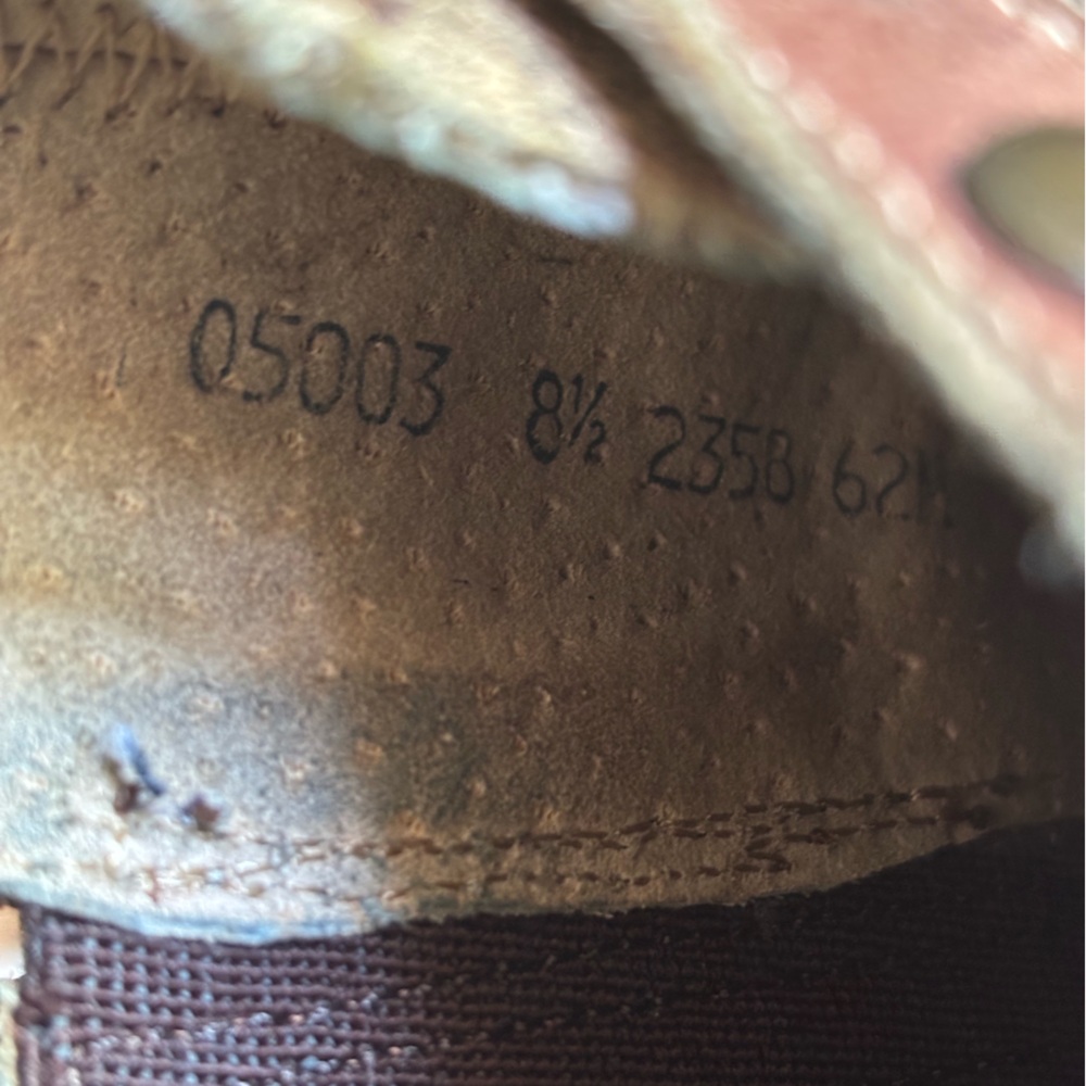 Circle G by Corral Studded Concho Ankle Boots Q5003 Brown Size 8.5 - Picture 9 of 12